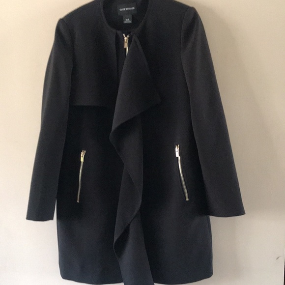 Club Monaco Black Coat Size XS/TP (TP means Tre Petite- Very Small) - Picture 12 of 12